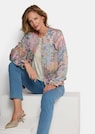 Leichter Blouson aus Viskose-Satin thumbnail 4
