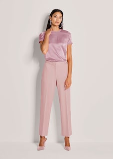 Pantalon en jersey longueur chevilles, avec plis marqués thumbnail 2