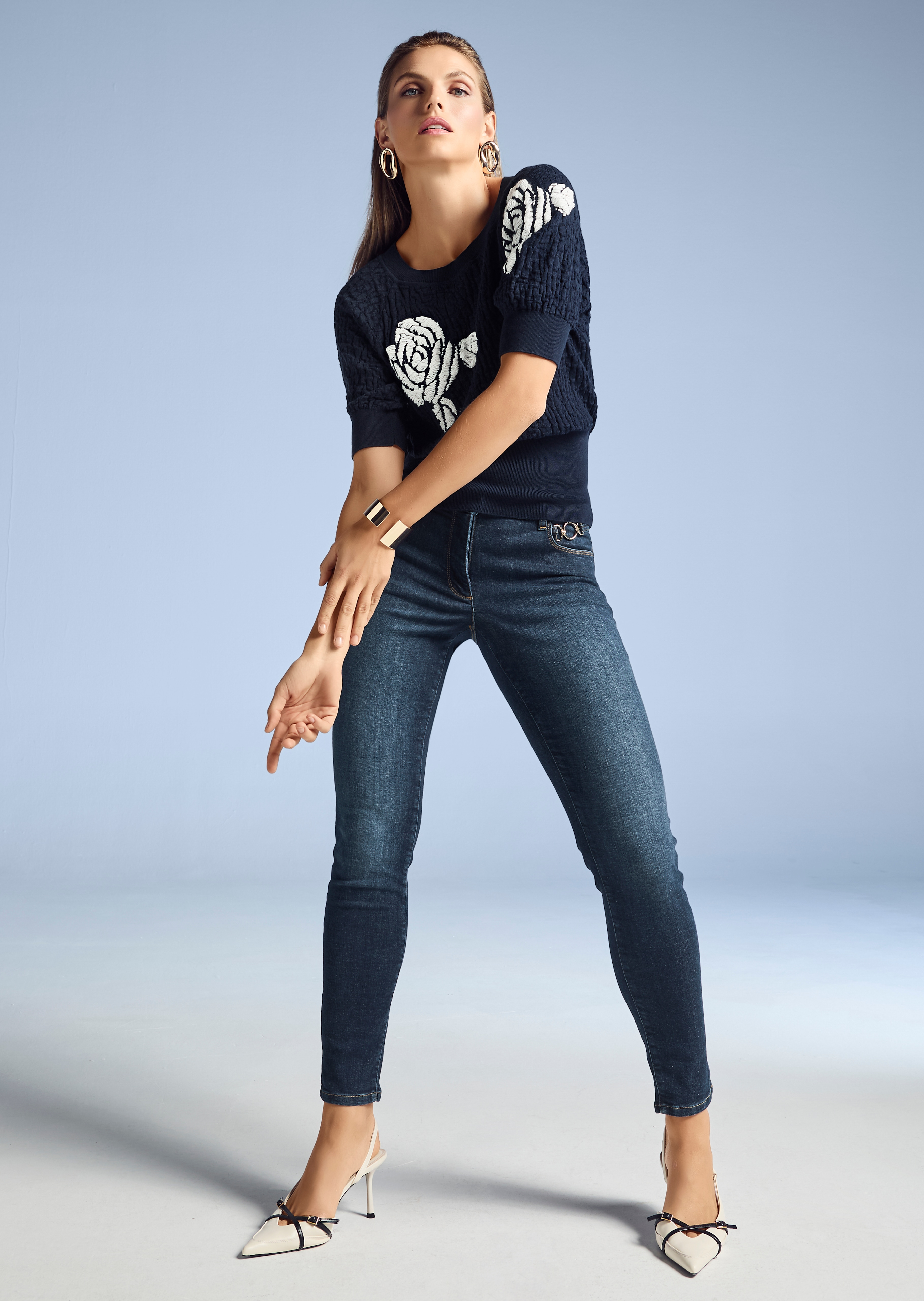 Pull. Pur coton