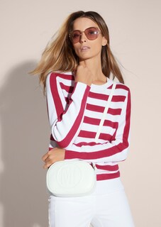 Streifen-Pullover aus feinster Pima Cotton thumbnail 4