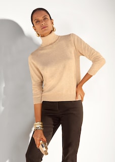 Fitted fine-knit turtleneck jumper thumbnail 7
