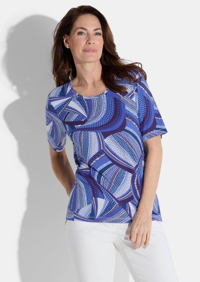 Shirt aus Viskose-Jersey
