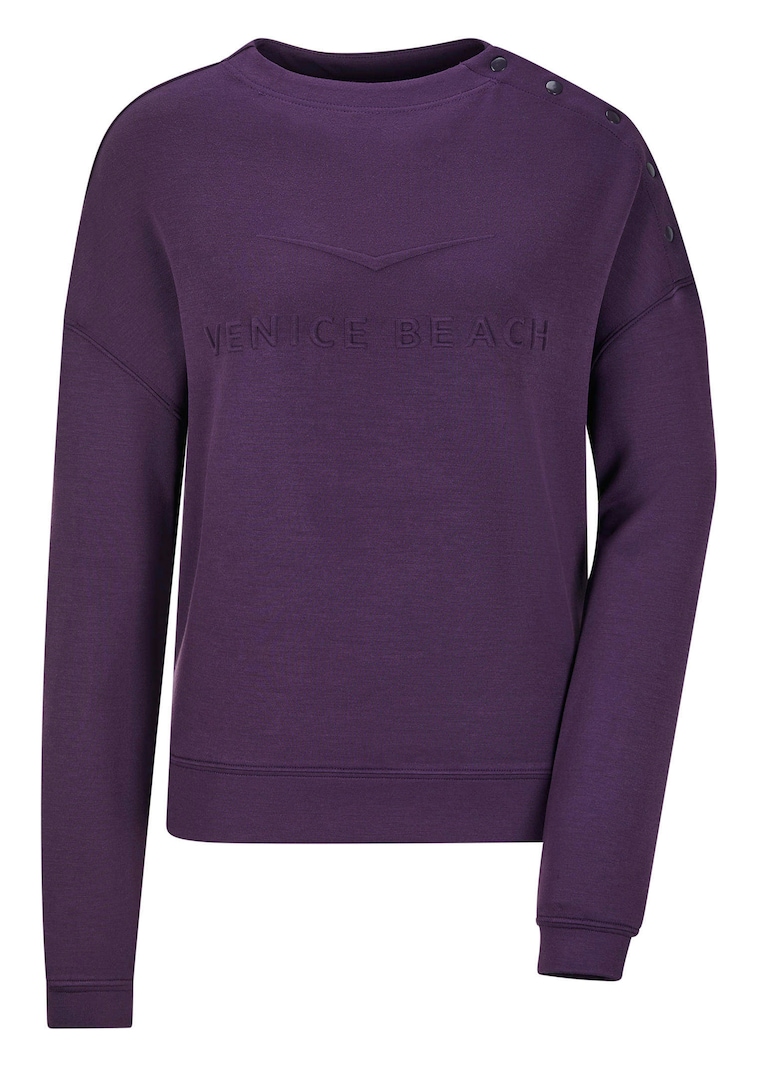 Sweat-shirt doux avec teneur en Modal