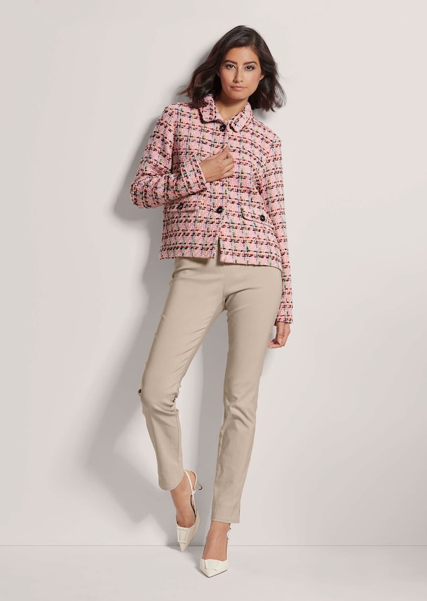 Kurzer Blazer mit Struktur 1