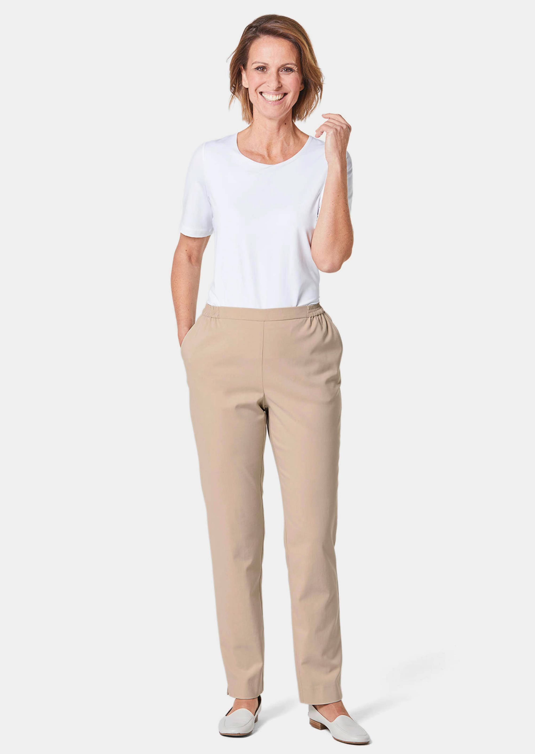 Pantalon MARTHA - beige - Gr. 235 de Goldner Fashion