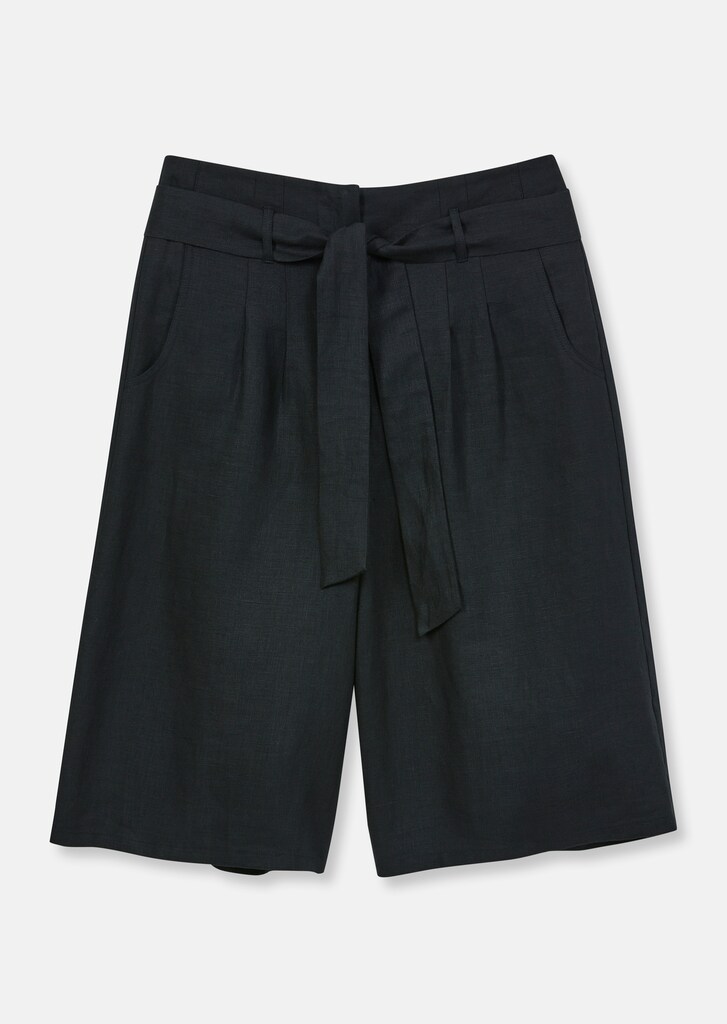 Linen Bermuda shorts 5
