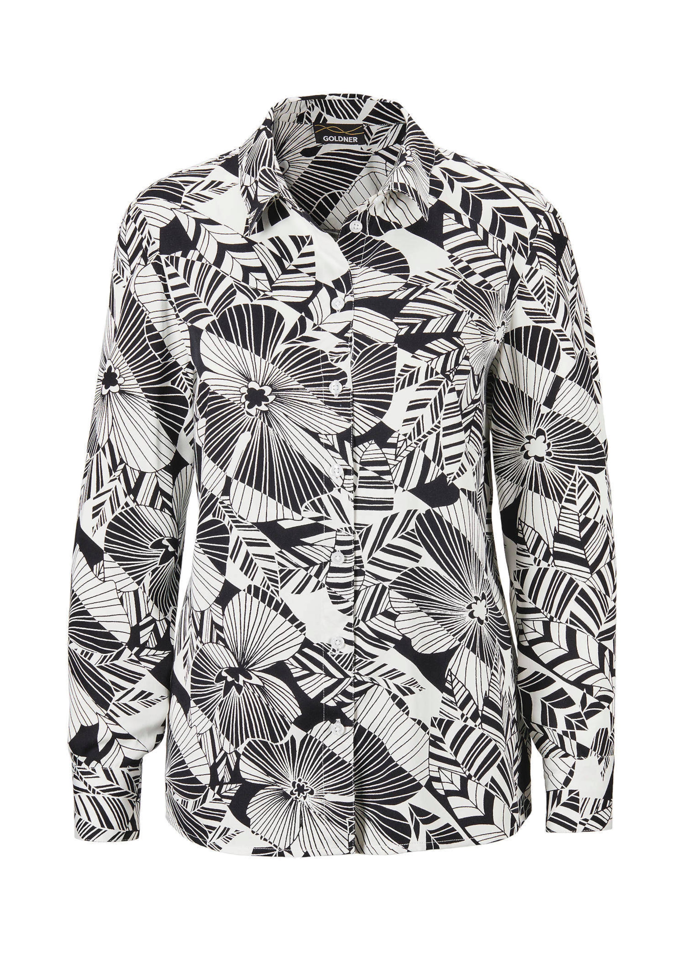 Druckbluse mit floralem Muster