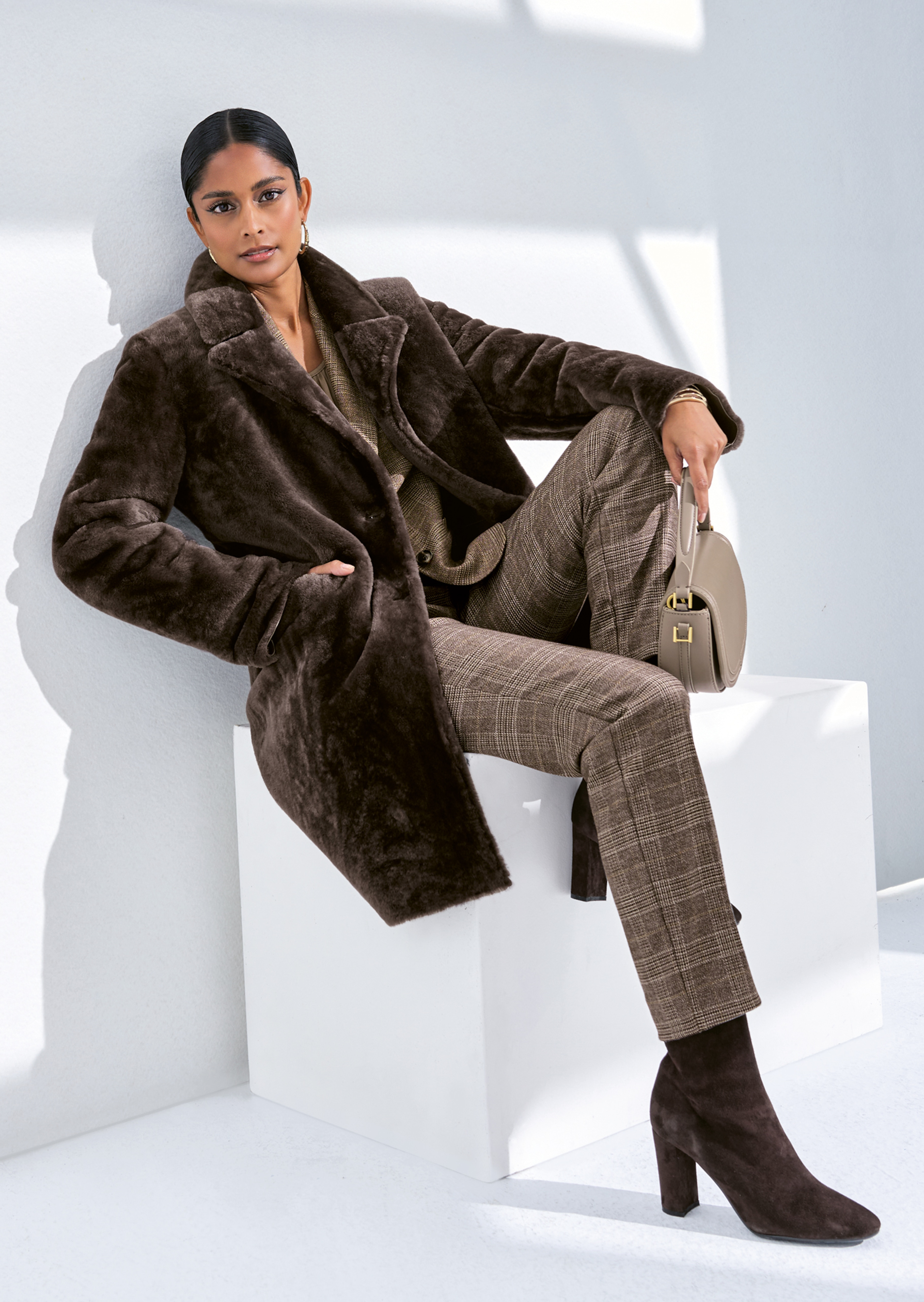 Lammfelljacke