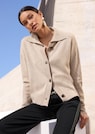 Strickjacke mit Polokragen thumbnail 1