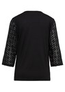 T-shirt avec manches en dentelle thumbnail 7