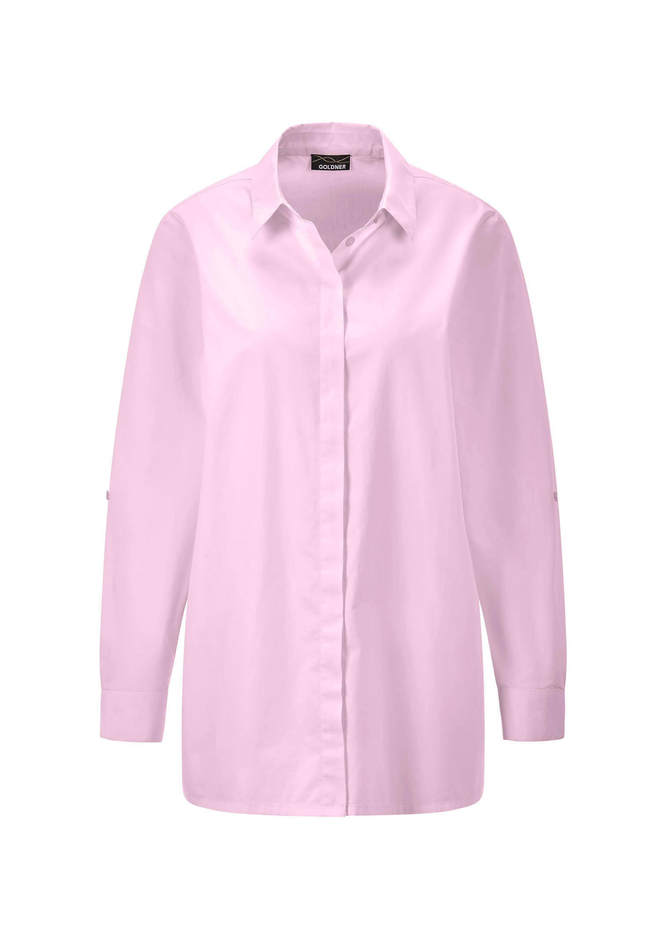 Overhemdblouse van puur katoen