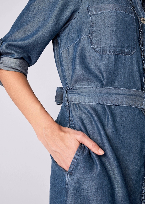 Jeanskleid mit Knopfleiste 4