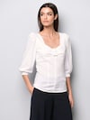 Bluse mit Riegel im Vorderteil thumbnail 1