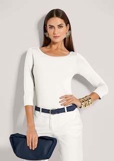 Shirt mit U-Boot-Ausschnitt thumbnail 4