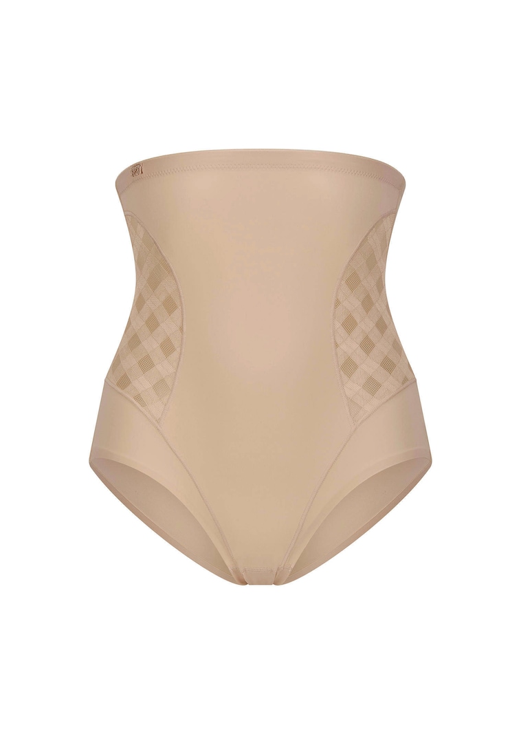 Slip gainant avec empiècements en tissu filet