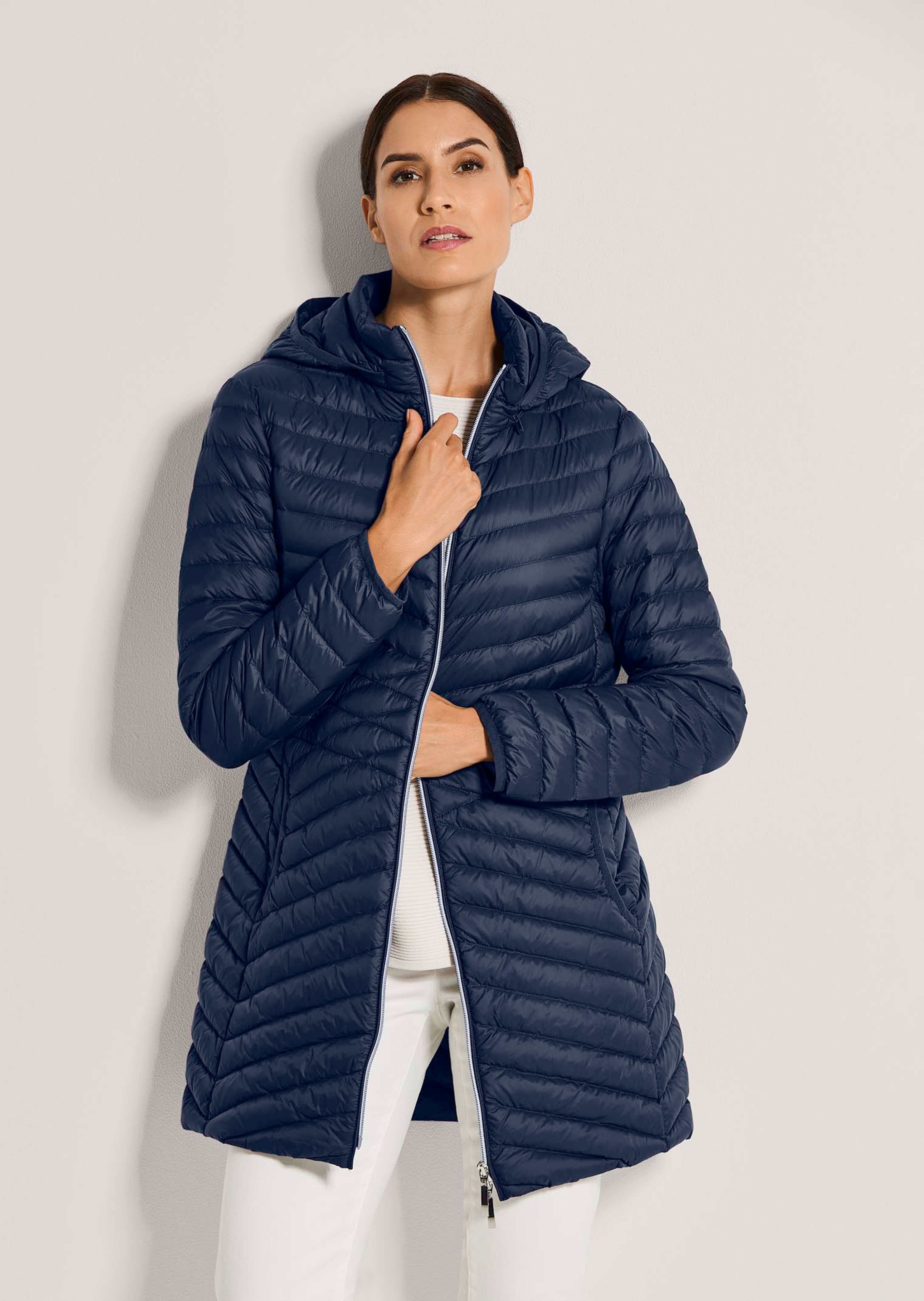 Manteau doudoune à capuche