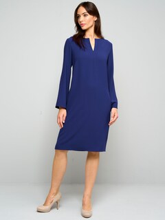 Kleid mit kleinem V-Ausschnitt thumbnail 1