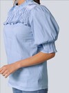 Bluse mit gesmoktem Ärmel thumbnail 3
