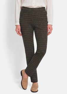 Schlupfhose CARLA mit grafischem Minimalprint thumbnail 1