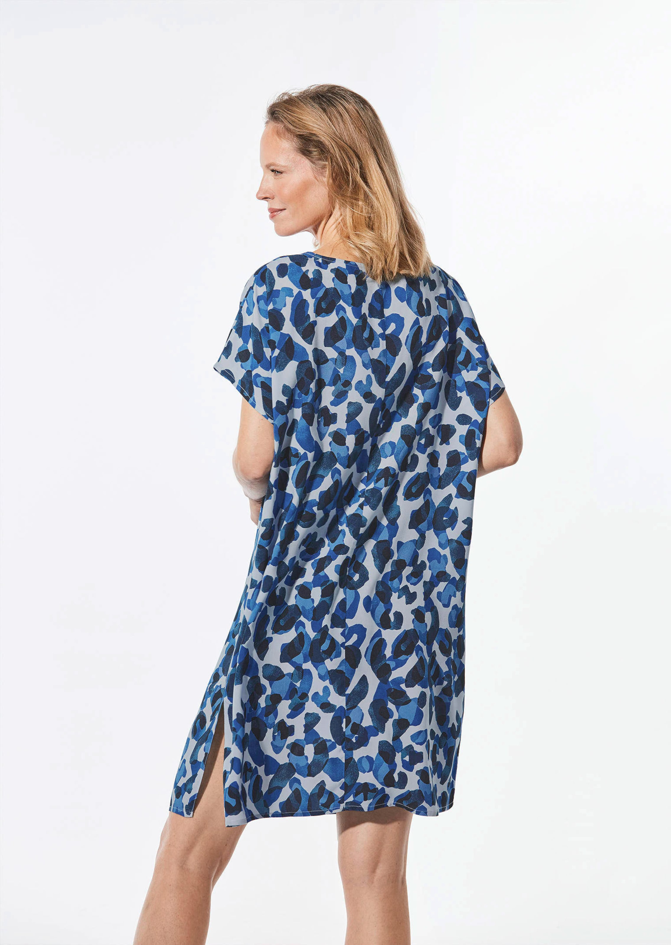 Strandtunika - bleu / à motifs - Gr. XL de Goldner Fashion