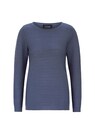Fijn gebreide tricot pullover met boothals thumbnail 6