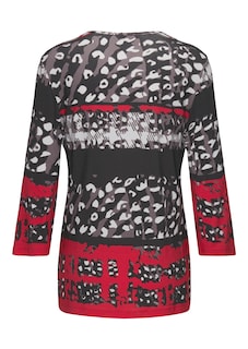 Bequemes Druckshirt im Mustermix thumbnail 3