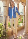 Jersey-Blazer mit Reverskragen thumbnail 7