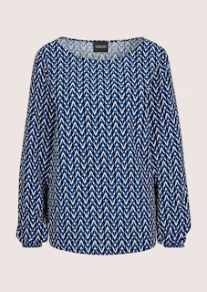Blouse met grafische print thumbnail 6