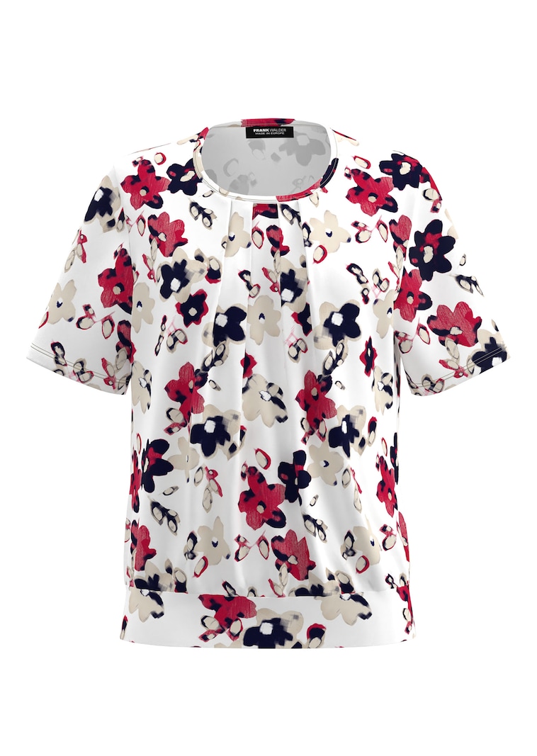 Blouse fluide en jersey de viscose