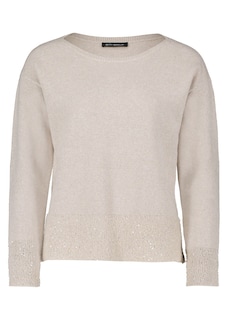 Zachte tricot pullover met pailletten thumbnail 6