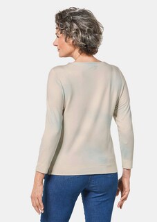 T-shirt à manches longues avec imprimé allover thumbnail 3