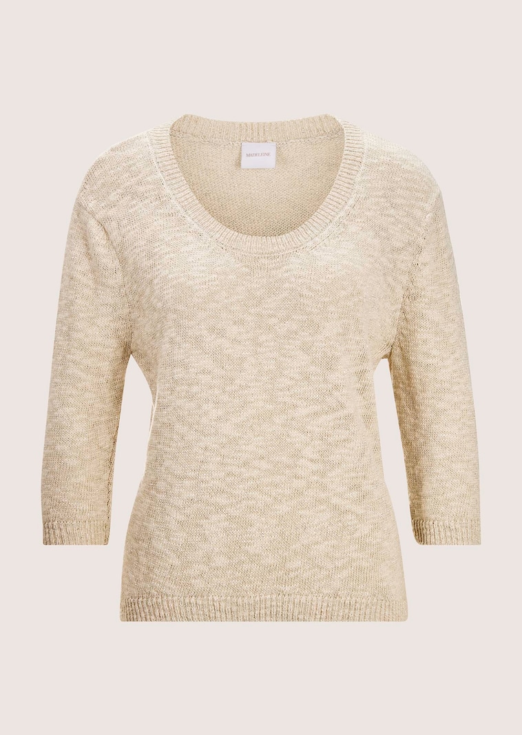 Pullover mit Glanz-Effekt