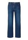 7/8-Jeans mit Fransensaum in Culotte-Form thumbnail 1