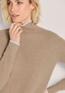 Wollpullover mit Kontraststreifen und Perlfangmuster thumbnail 5