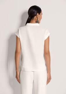 Lässiges Leinenhemd mit Reverskragen thumbnail 3