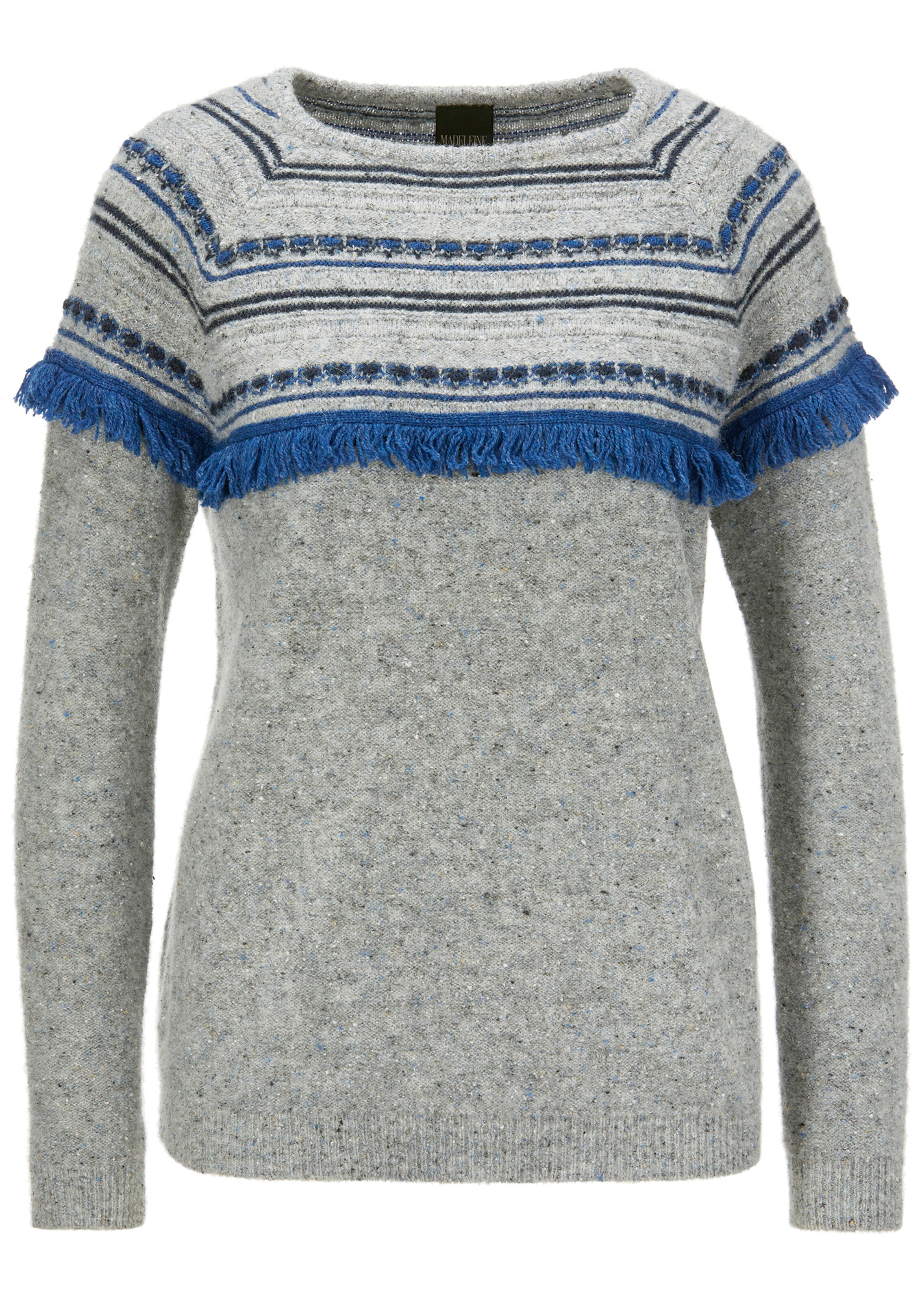 Pullover mit Fransen