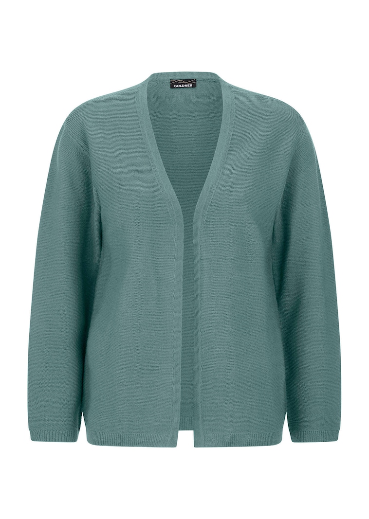 Leichter Cardigan mit Schurwolle