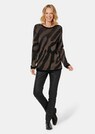 Flauschiger Pullover mit glitzernden Struktur thumbnail 2