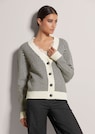 Strickjacke mit Jacquard-Muster thumbnail 1