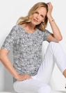Jersey-Shirt mit Blumenprint thumbnail 4