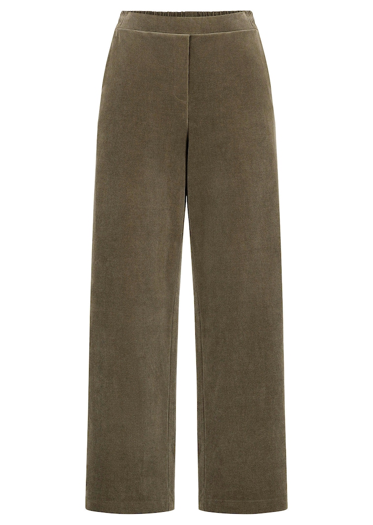 Weite Cordhose VERA mit Schlupfbund