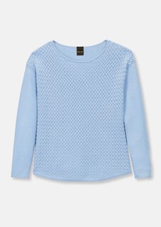 Oversize-Pullover mit Flechtmuster thumbnail 6