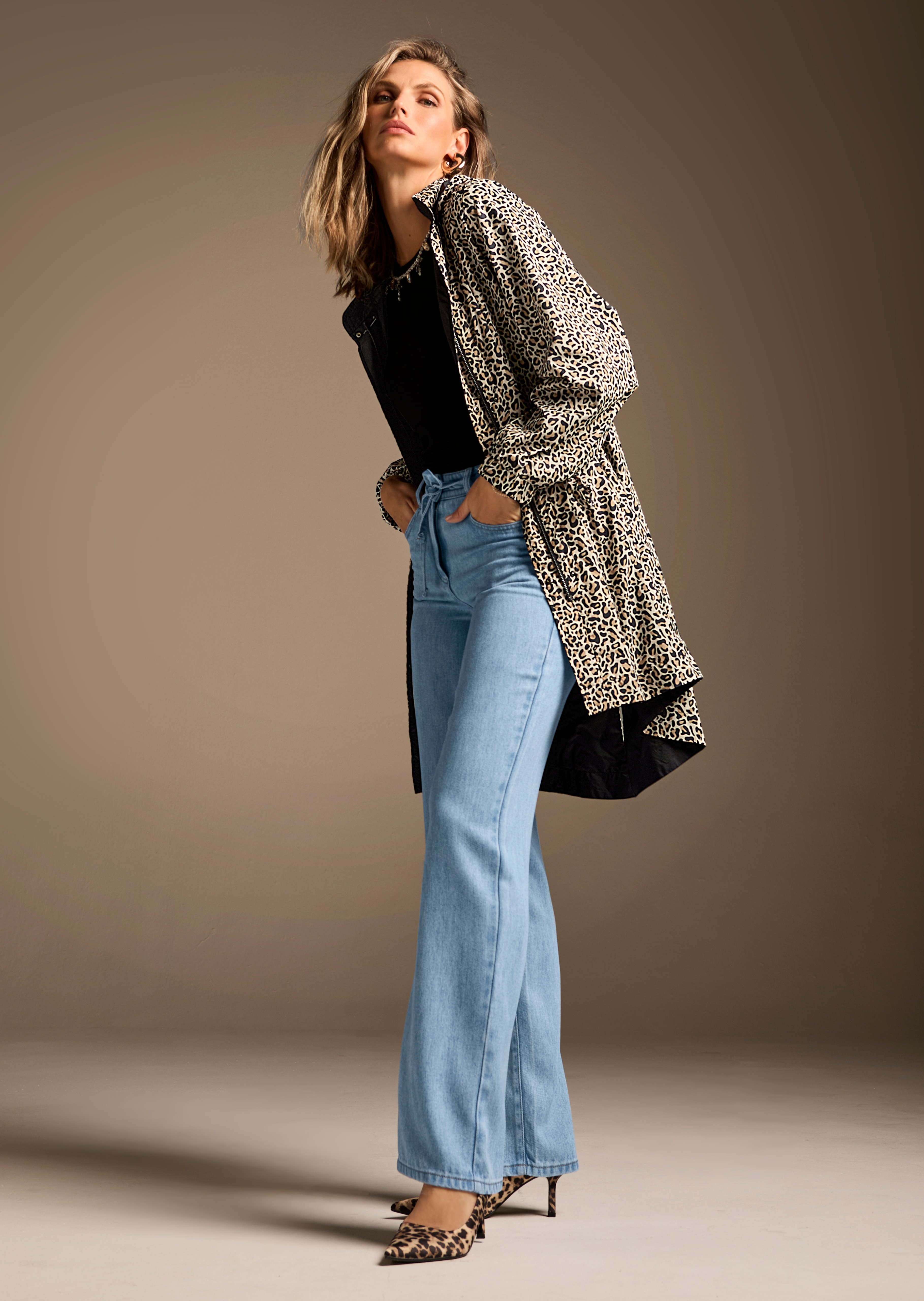 Sommerjeans mit Tunnelzug