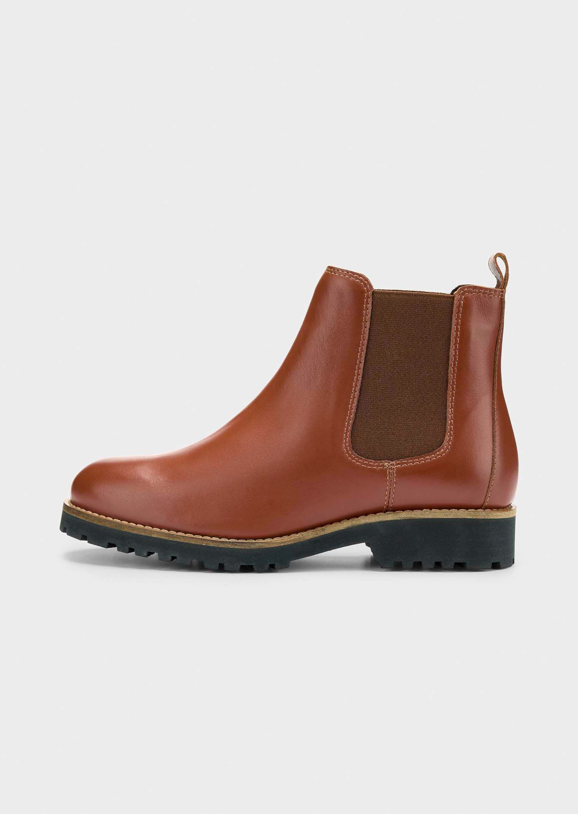 Chelsea Boots aus echtem Leder