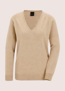 V-Pullover aus reinem Kaschmir thumbnail 6