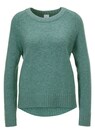 Strickpullover in edler Melange-Optik thumbnail 1
