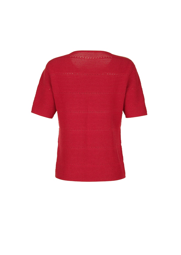 Pullover mit femininem Strickmuster 6