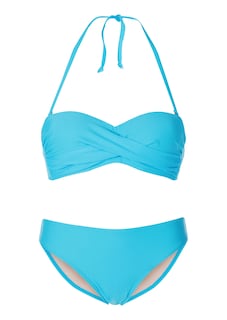 Bikini in Bandeauform mit Drapé-Effekt thumbnail 1