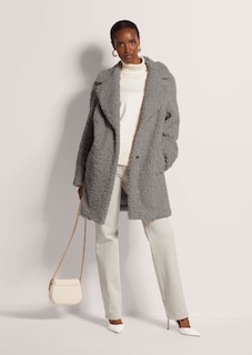 Teddy-Mantel mit Reverskragen thumbnail 4