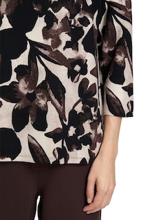 Blumenshirt aus dichter Strukturware thumbnail 5